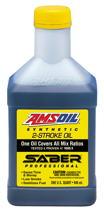 Масло моторное AMSOIL SABER® Professional Synthetic 2-Stroke Oil (0,946л)