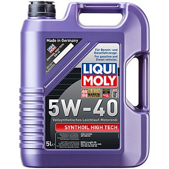 Моторное масло LIQUI MOLY Synthoil High Tech 5W-40, 5л