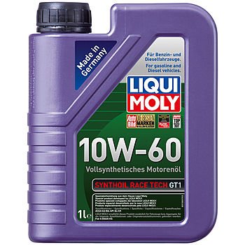 Моторное масло LIQUI MOLY Synthoil Race Tech GT1 10W-60, 1л