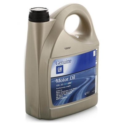 Моторное масло General Motors Dexos2 5W-30, 5л