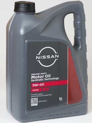 Моторное масло Nissan 5W-40 FS A3/B4, 5л